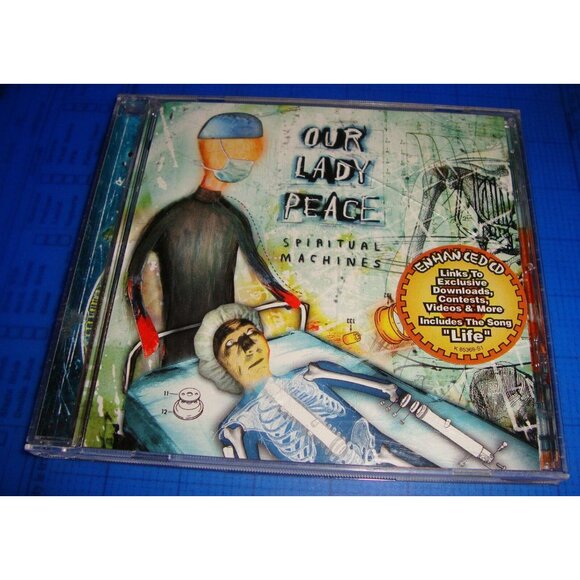 OUR LADY PEACE cd SPIRITUAL MACHINES raine maida - Picture 1 of 3
